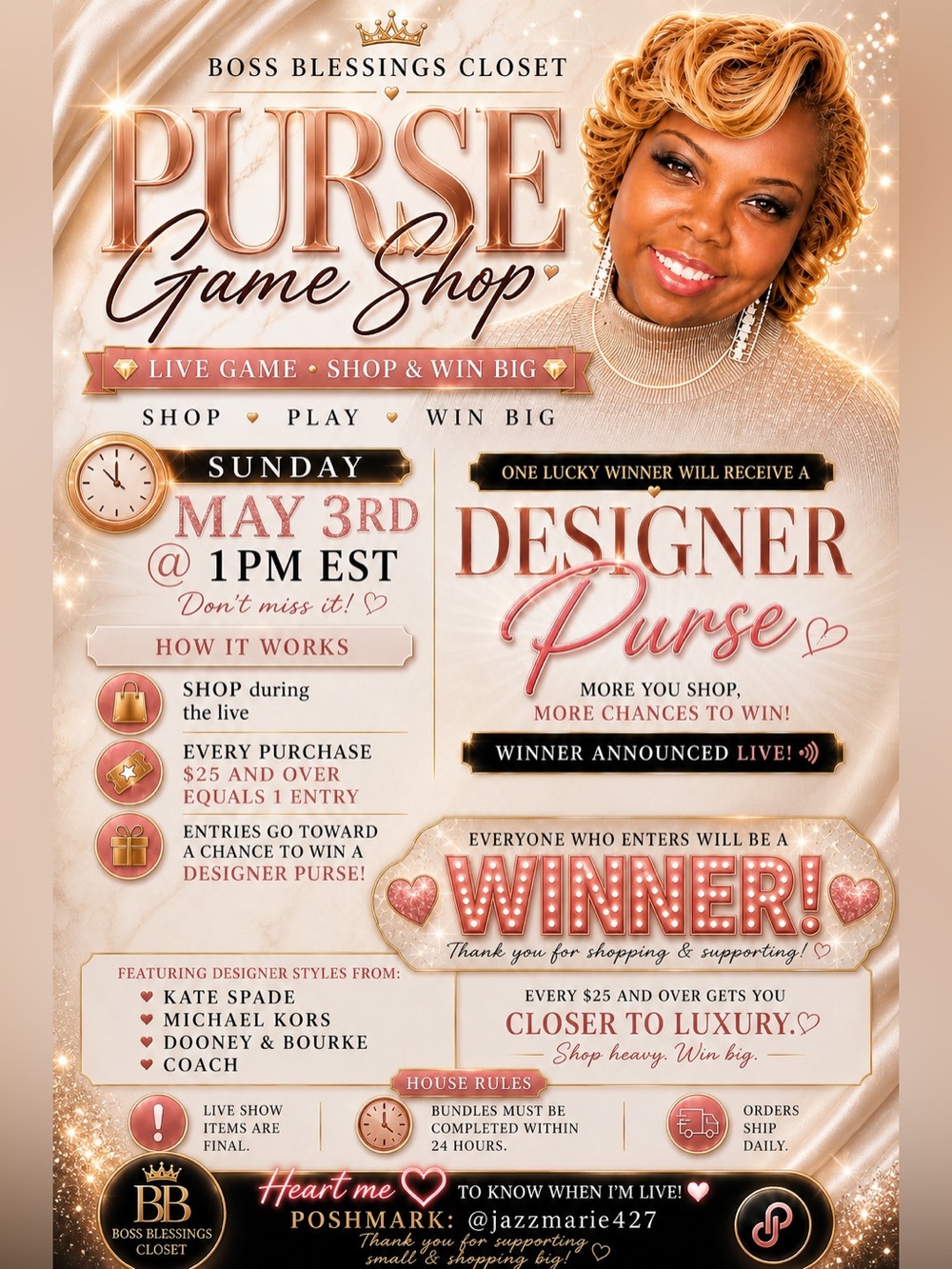 💎👜✨Designer Purse Giveaway 💎👜✨